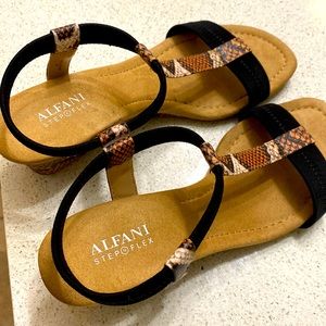 These beautiful comfortable sandals are too small for me..Wore them once